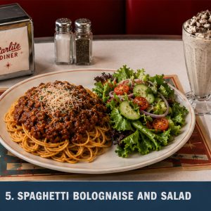 5/22 Friday - Spaghetti Bolognaise and Salad