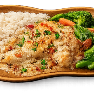 05/15 Friday - "Marry Me Chicken" with Rice and Seasonal Vegetables