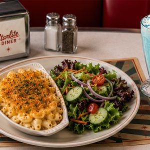 5/21 Thursday Chicken Macaroni and Cheese with Salad