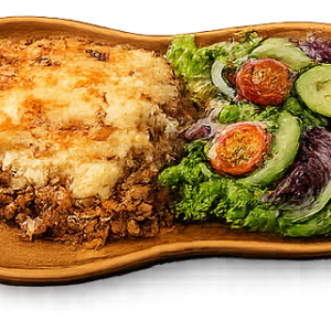 05/14 Thursday - Beef and Potato Bake served with Salad