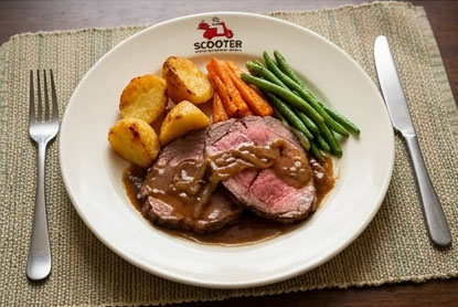 6/11 - Thursday - Roast Beef, Roast Potatoes, and Seasonal Vegetables of the Day