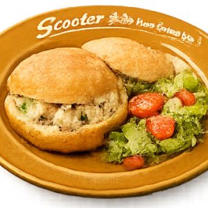 7/31 Friday Option 2 "Vetkoek” Filled with Chicken and Salad